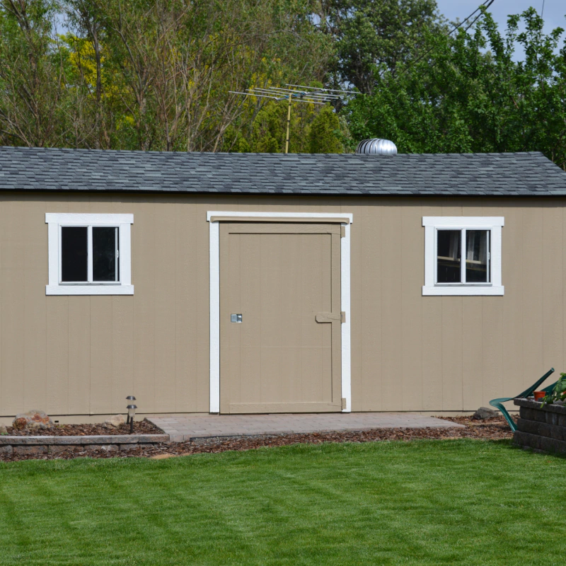 custom modern shed man cave