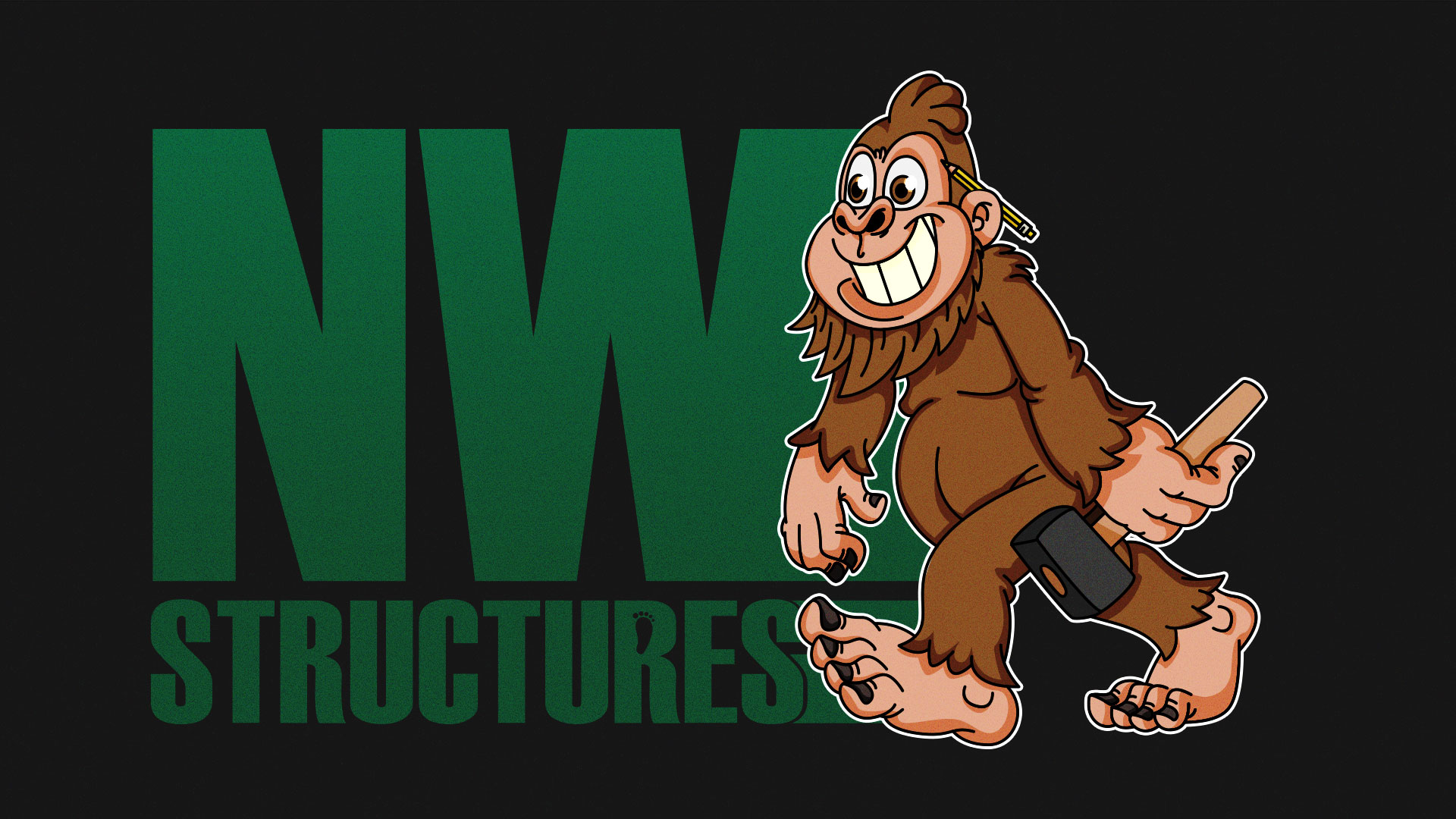 NW Structures Black Logo