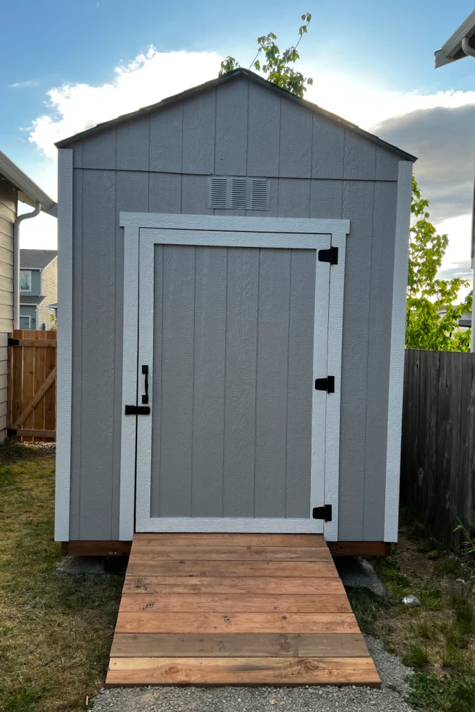 shed installation services